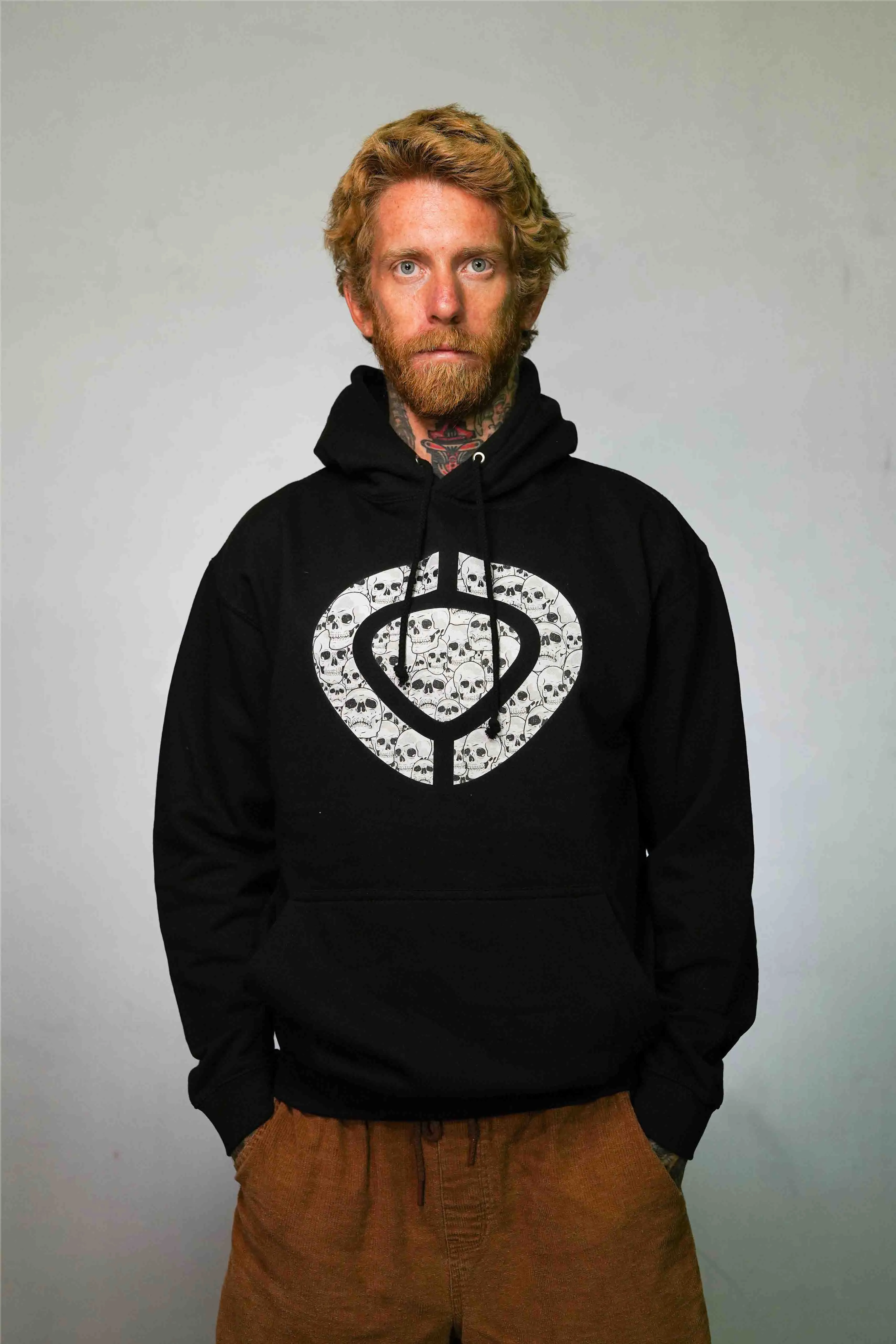 Hoodie ICON SKULL - Black