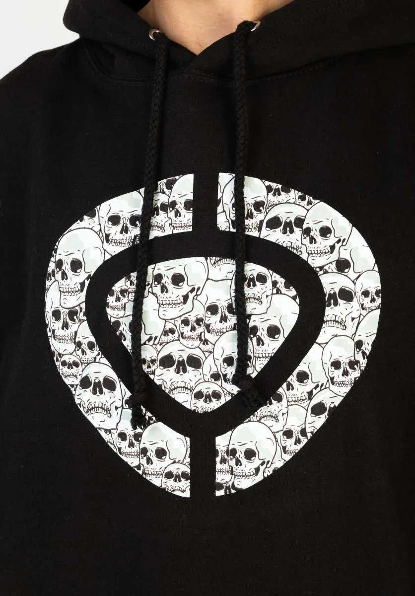 Hoodie ICON SKULL - Black