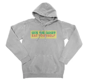 Hoodie SAVE THE PLANET - Light Oxford