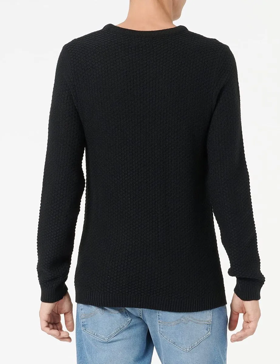 Jack & Jones Original Damian Crew Neck Jumper Black