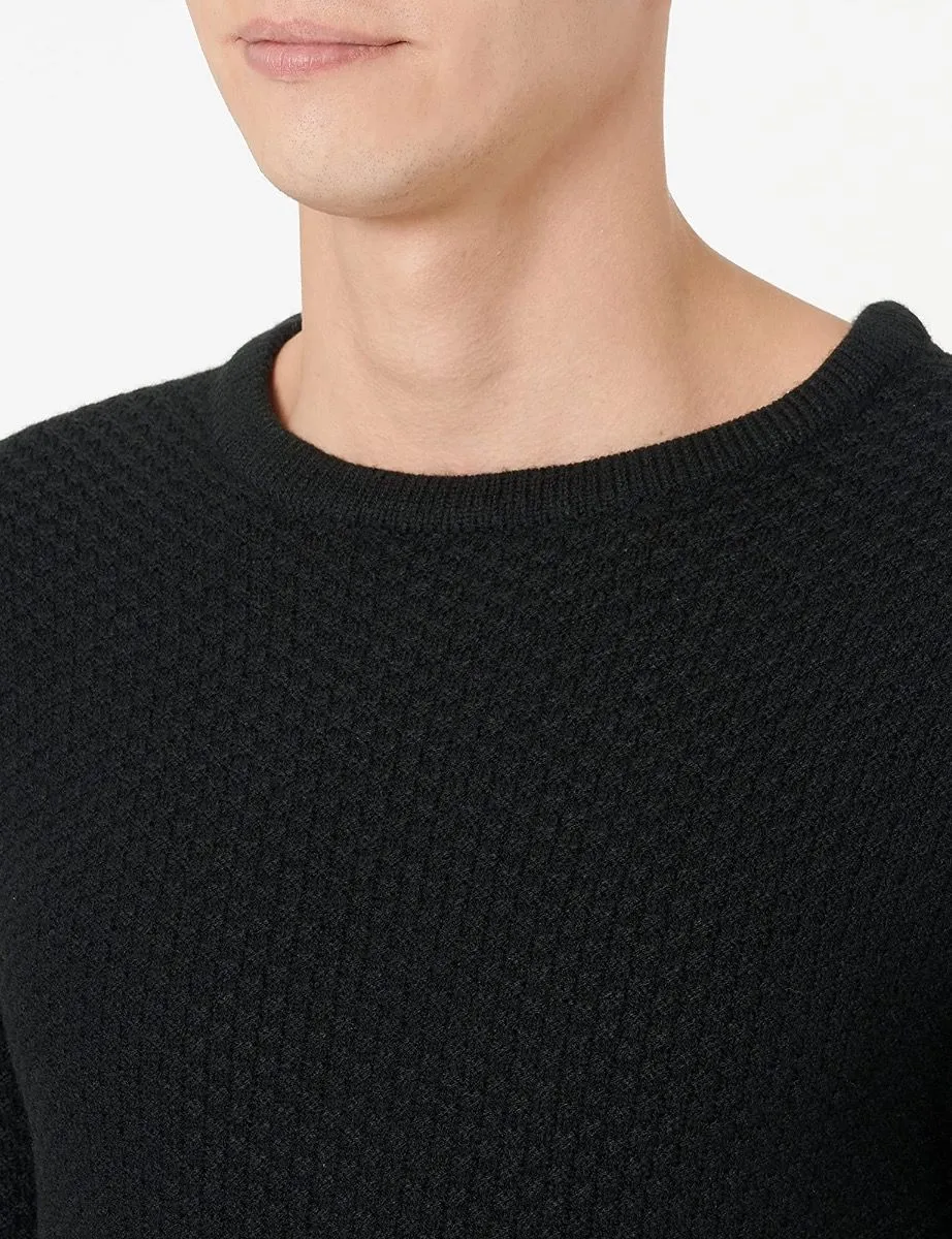 Jack & Jones Original Damian Crew Neck Jumper Black