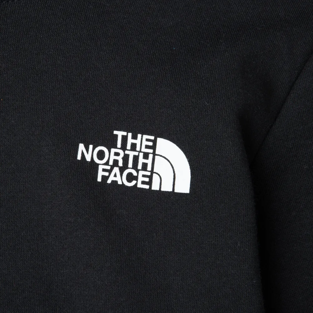 JD Sports The North Face Junior Boys’ Camp Fleece Pullover Hoodie TNF Black / Multi-colour Print