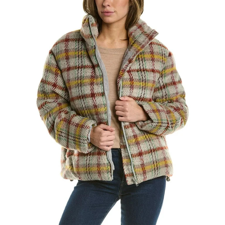 Josh Plaid Puffer Jacket