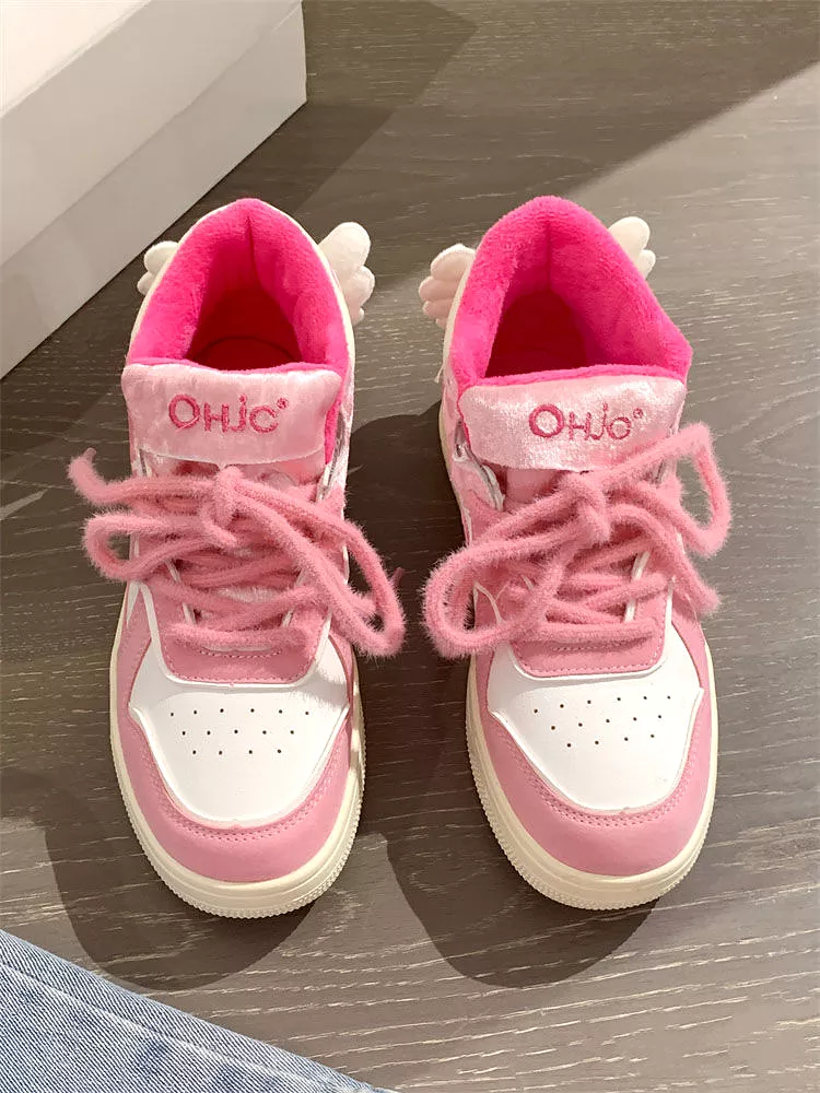 kawaii Angel Wings Sneakers Shoes - Kimi