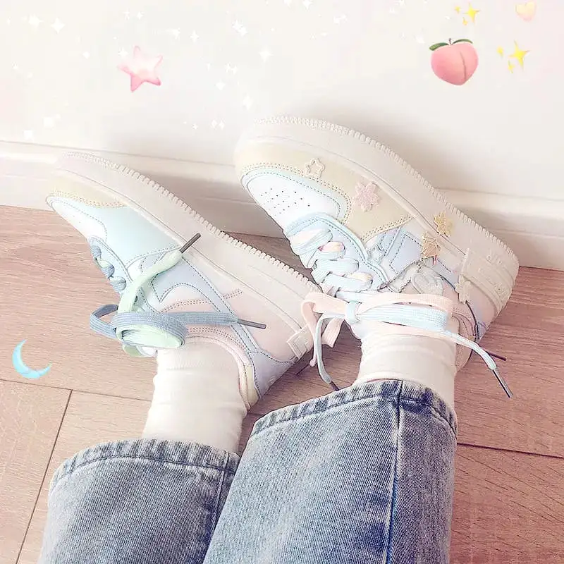 Kawaii Candy Color Lolita Shoes SP16724