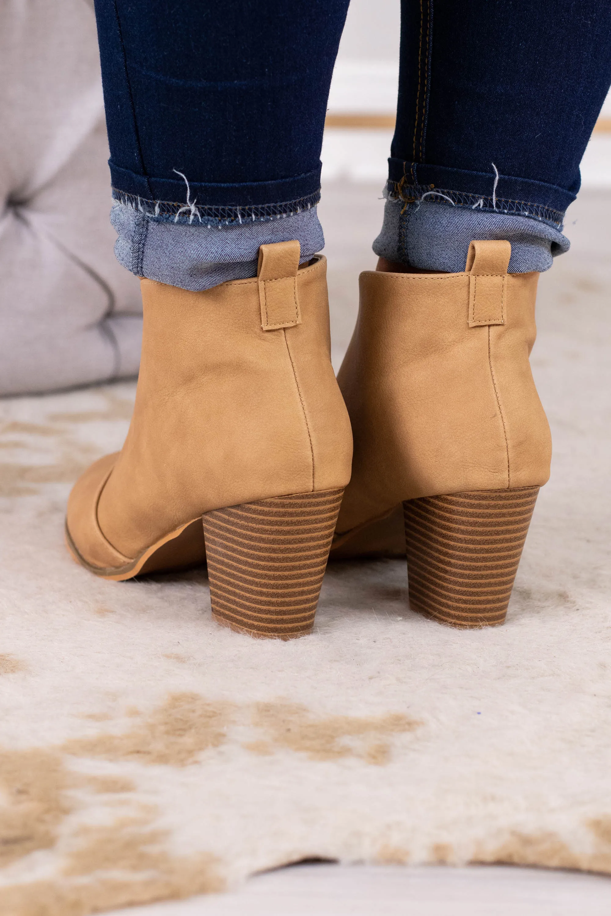 Keep On Walkin' Booties, Wheat