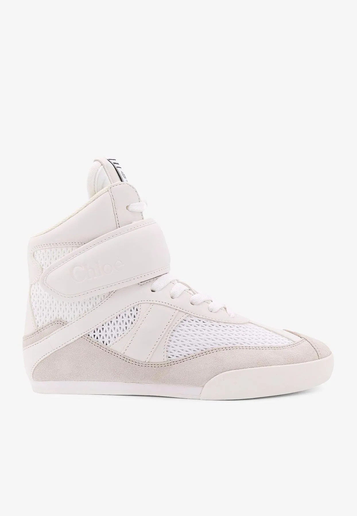 Kick High-Top Mesh Sneakers