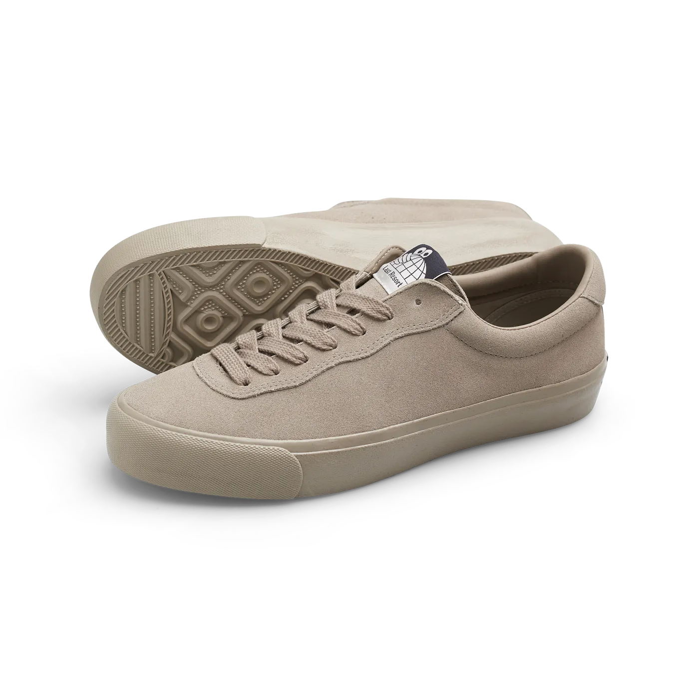 Last Resort AB VM001 Low Suede Full Dip Silver Birch