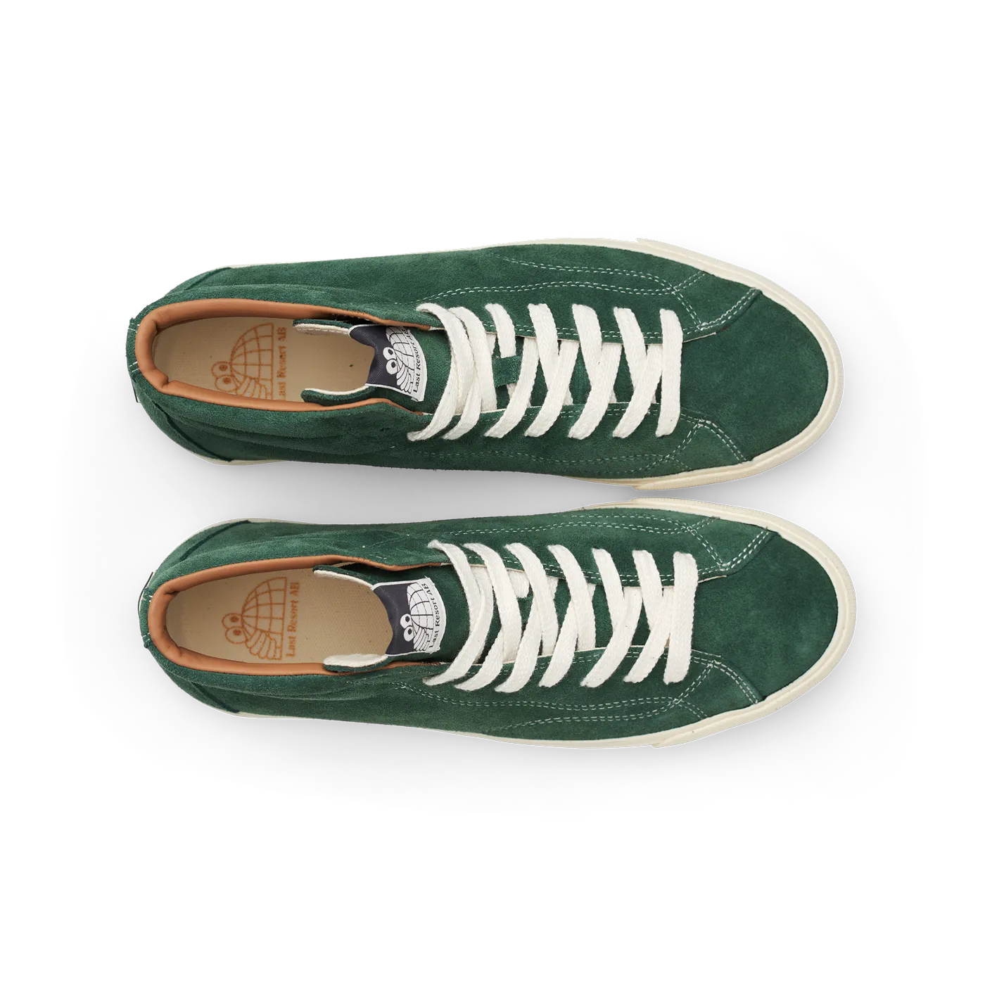 Last Resort AB VM003 Hi Suede Elm Green/White