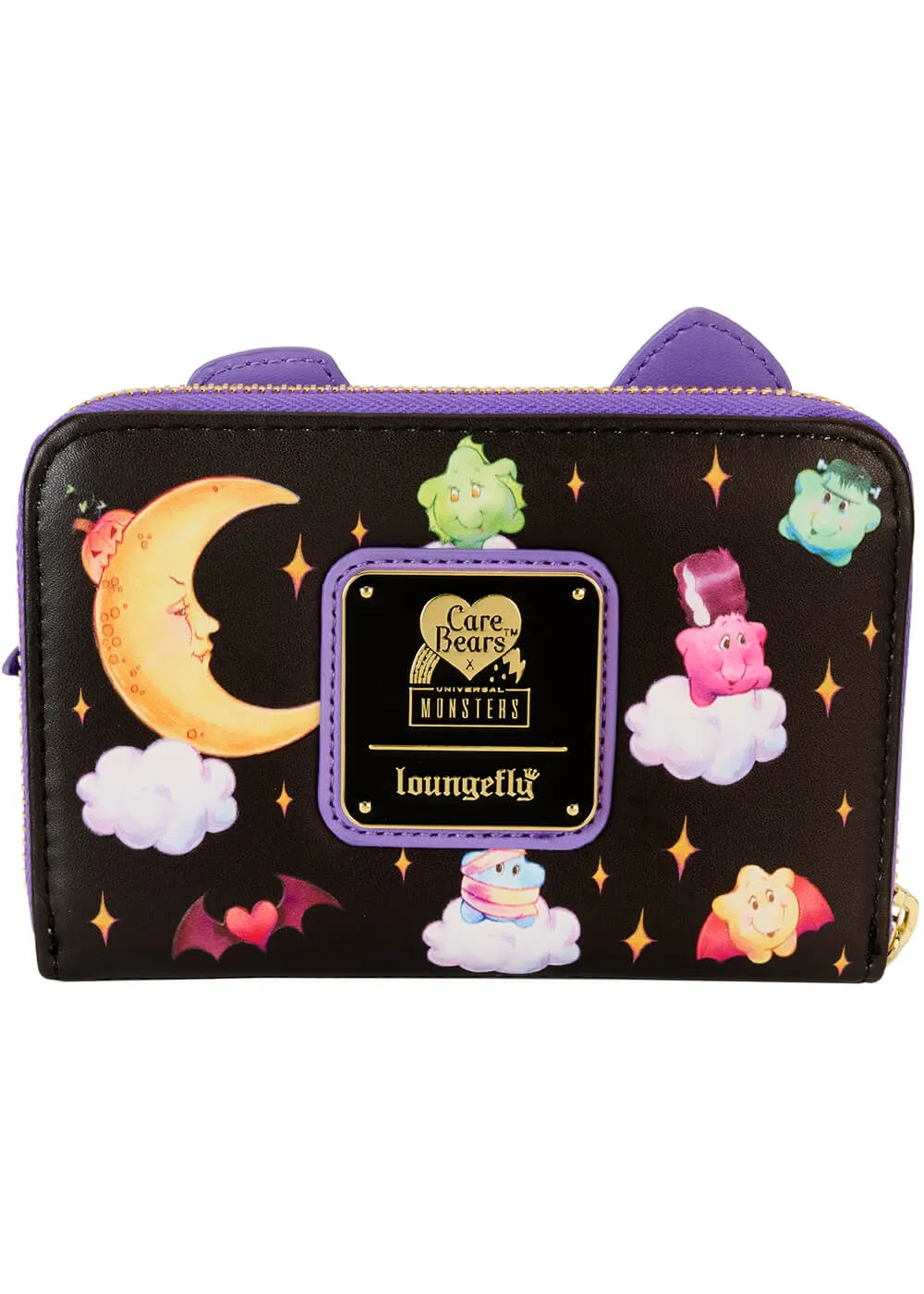 Loungefly Carebears x Universal Monsters Scary Dreams Wallet Black