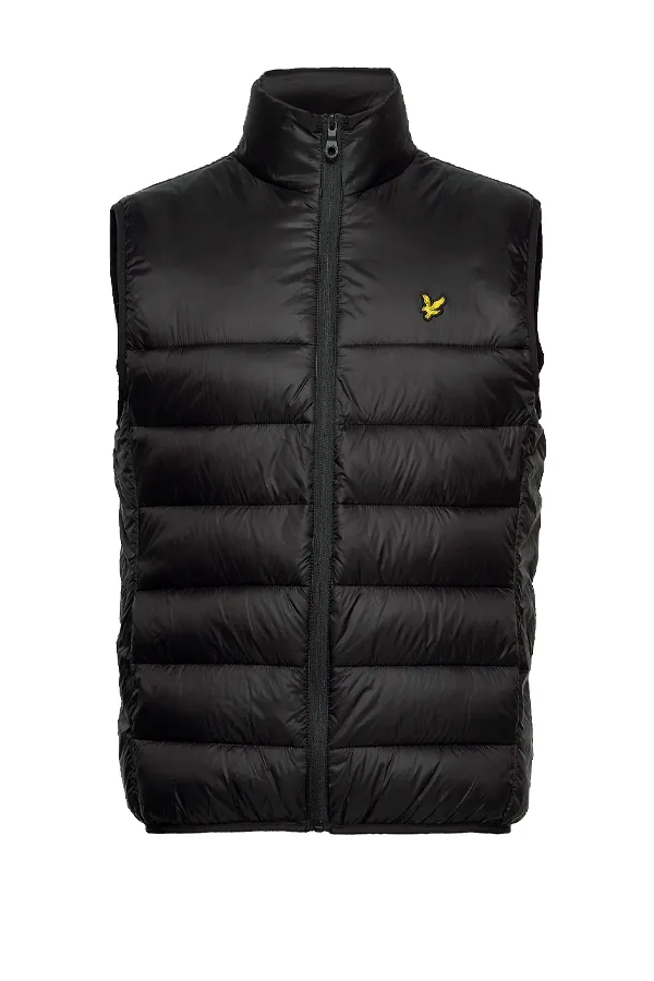 Lyle & Scott Padded Gillet Vest Black