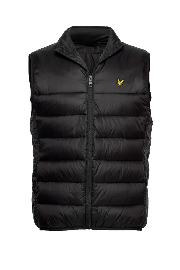 Lyle & Scott Padded Gillet Vest Black