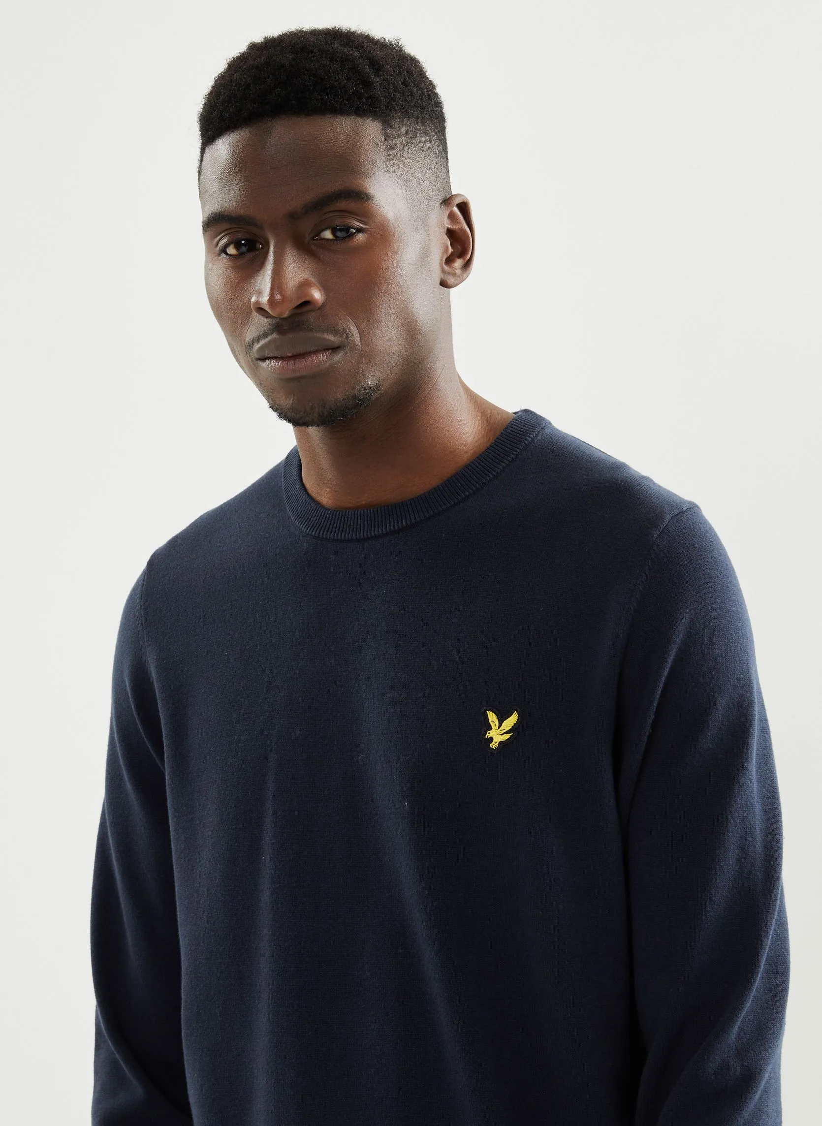 Lyle & ScottCotton Crew Neck Jumper - Azzurro