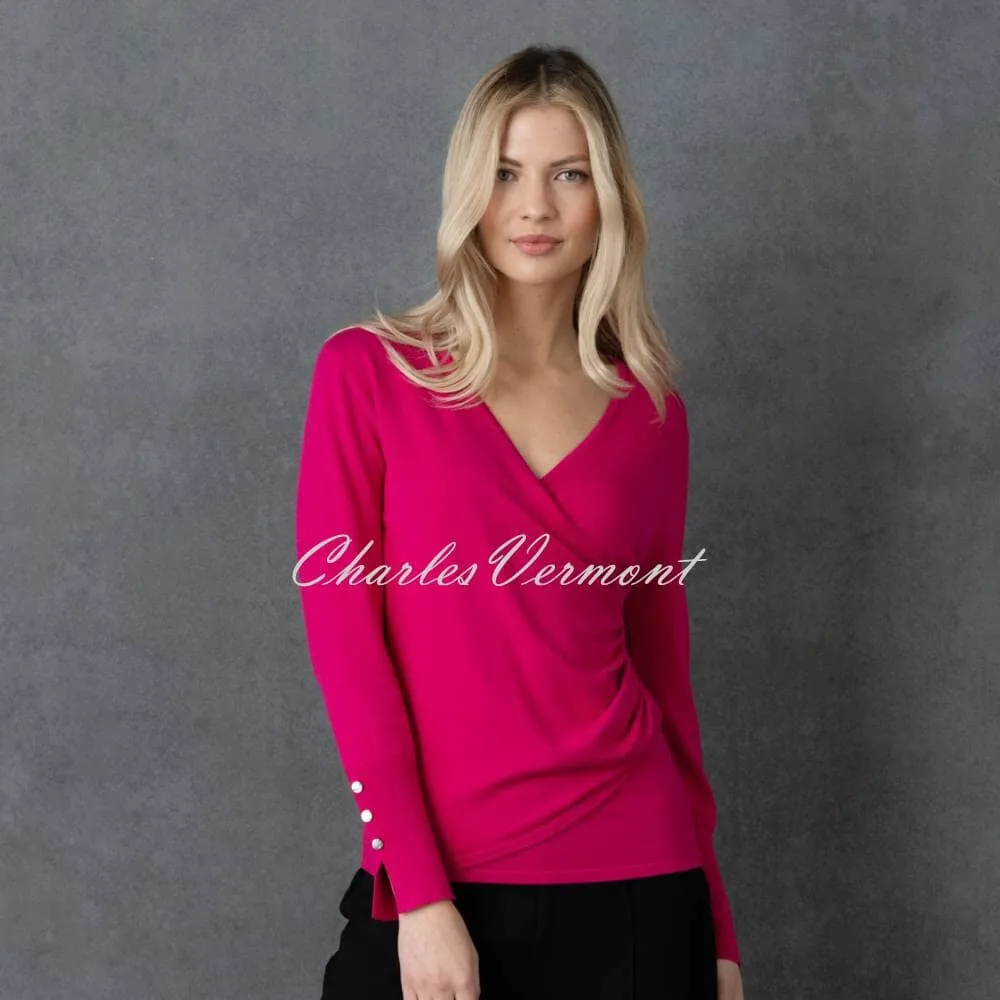 Marble Sweater - Style 6723-126 (Raspberry)