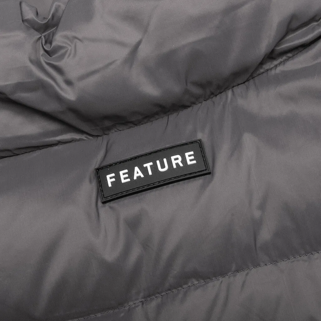 McCarthy Convertible Puffer Jacket - Slate Grey