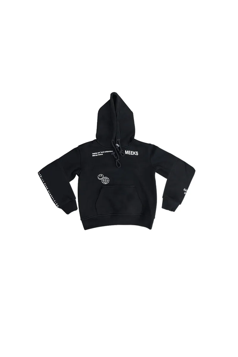 Meeks Gang Melrose Kids Black Hoodie