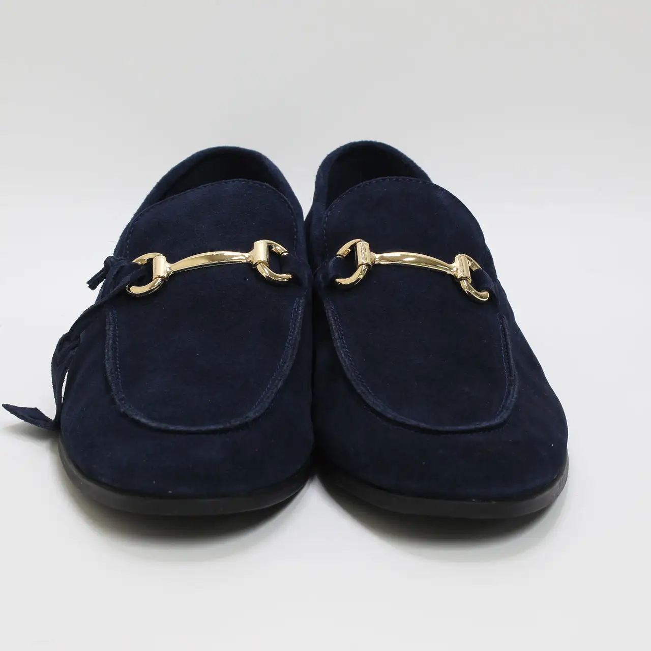 Mens Office Memming Loafers Navy Suede