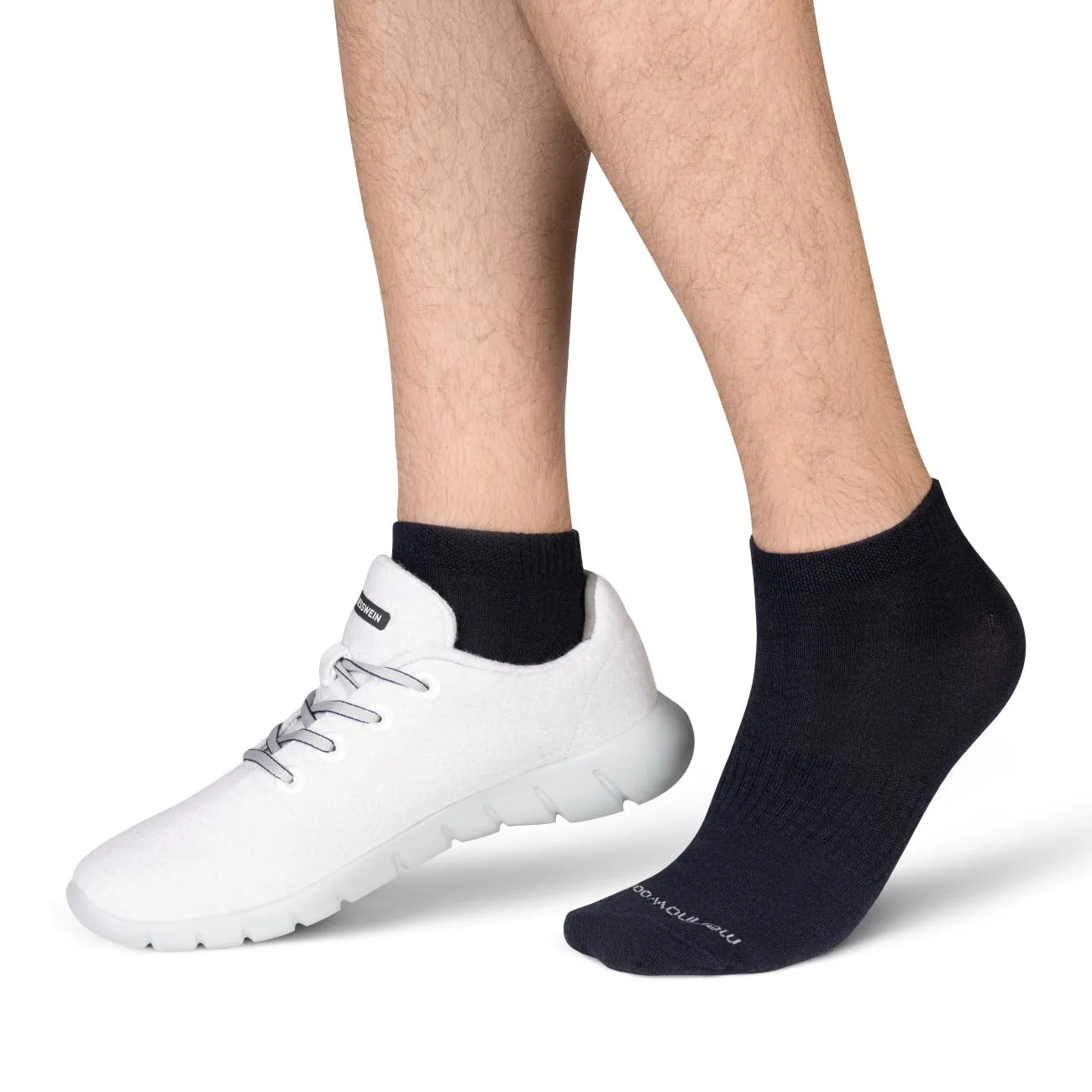 Merino Wool Sneaker Socks (pack of three)