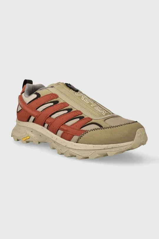 Merrell 1TRL shoes MOAB SPEED ZIP GTX orange color