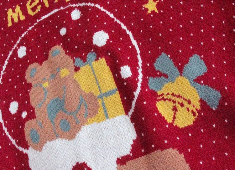 “MERRY CHRISTMAS” CUTE SOFT SWEATER BY53333