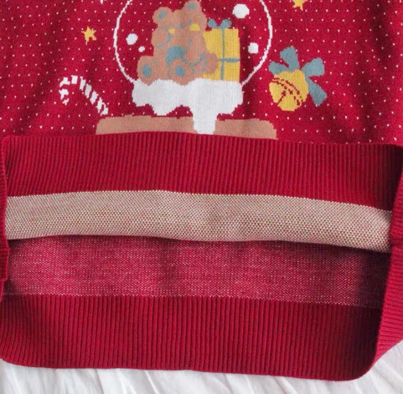 “MERRY CHRISTMAS” CUTE SOFT SWEATER BY53333