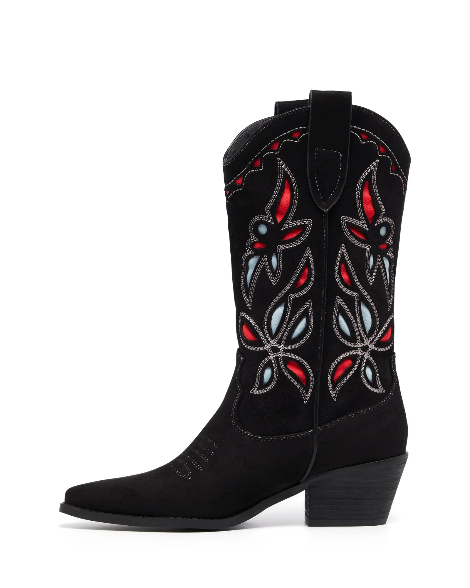 Miley Cowboy Boot Black