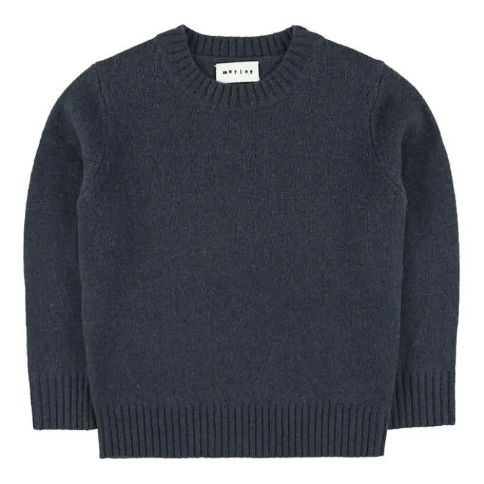 Morley Child Boy Titto Sweater Blue Slate