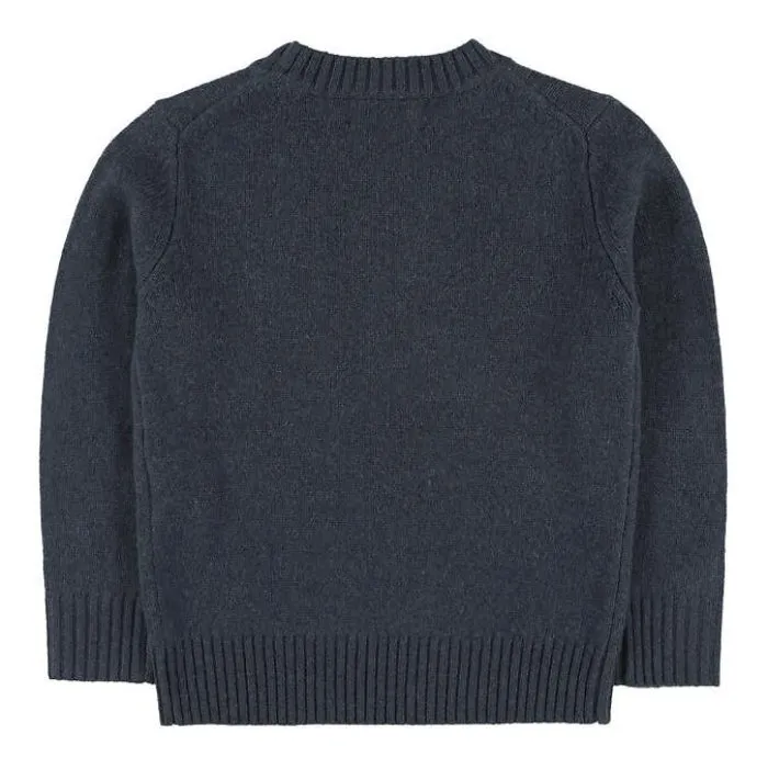 Morley Child Boy Titto Sweater Blue Slate