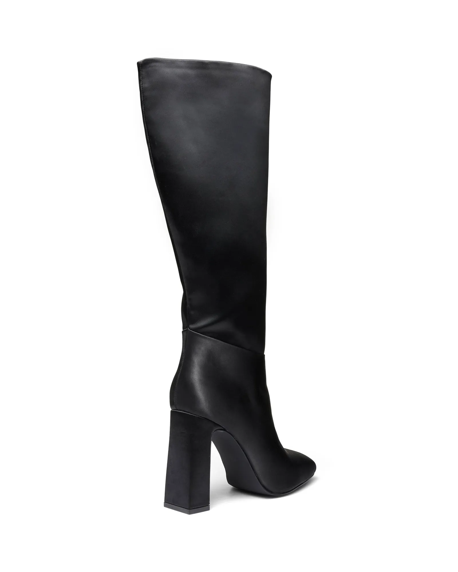 Muse Tall Boot Black Satin