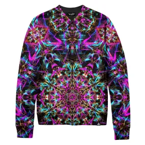 NEON MANDALA VARSITY JACKET