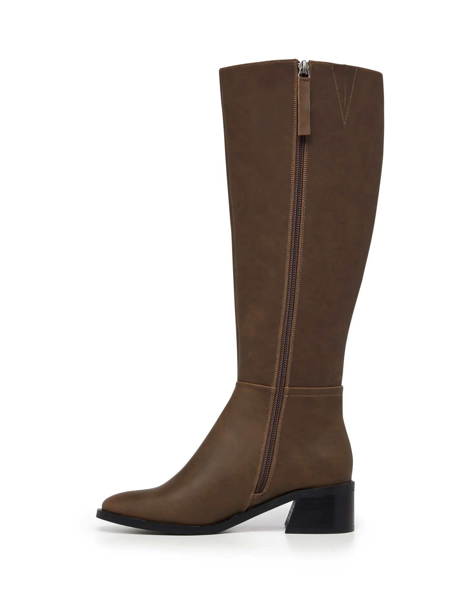 Neva Tall Boot Stone Nubuck