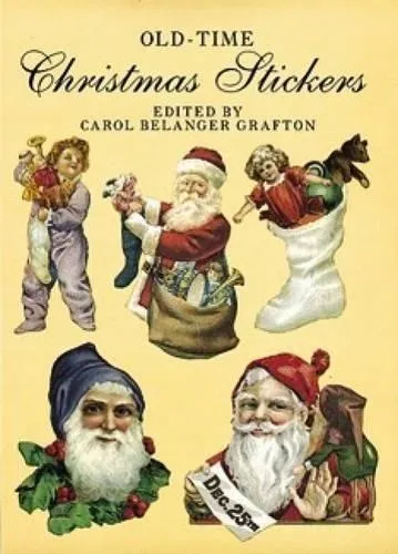 New Beautiful Old-Time Christmas Stickers