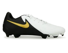 Nike Men's Phantom GX II Academy FG/MG White/Black/Gold