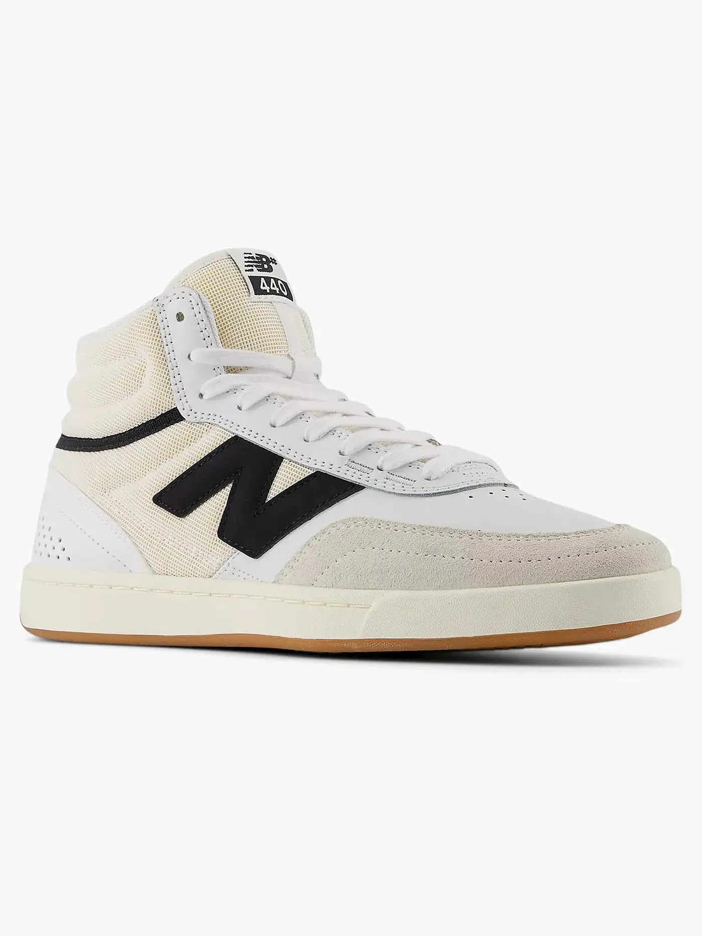 Numeric 440 Hi White/Black Shoes