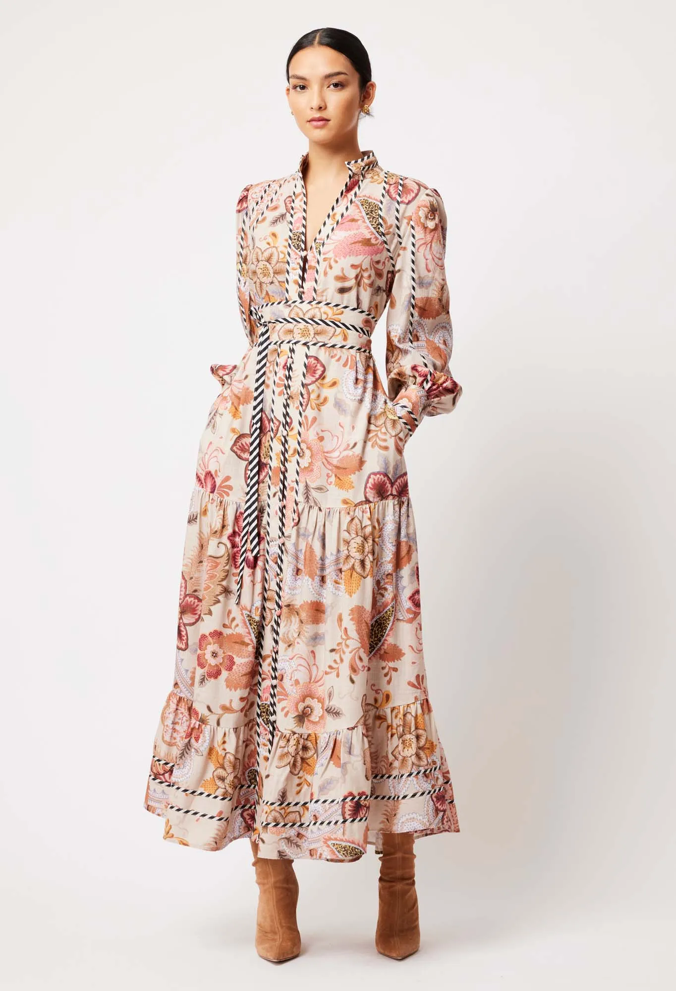 Once Was Vega Dress - Aries Floral