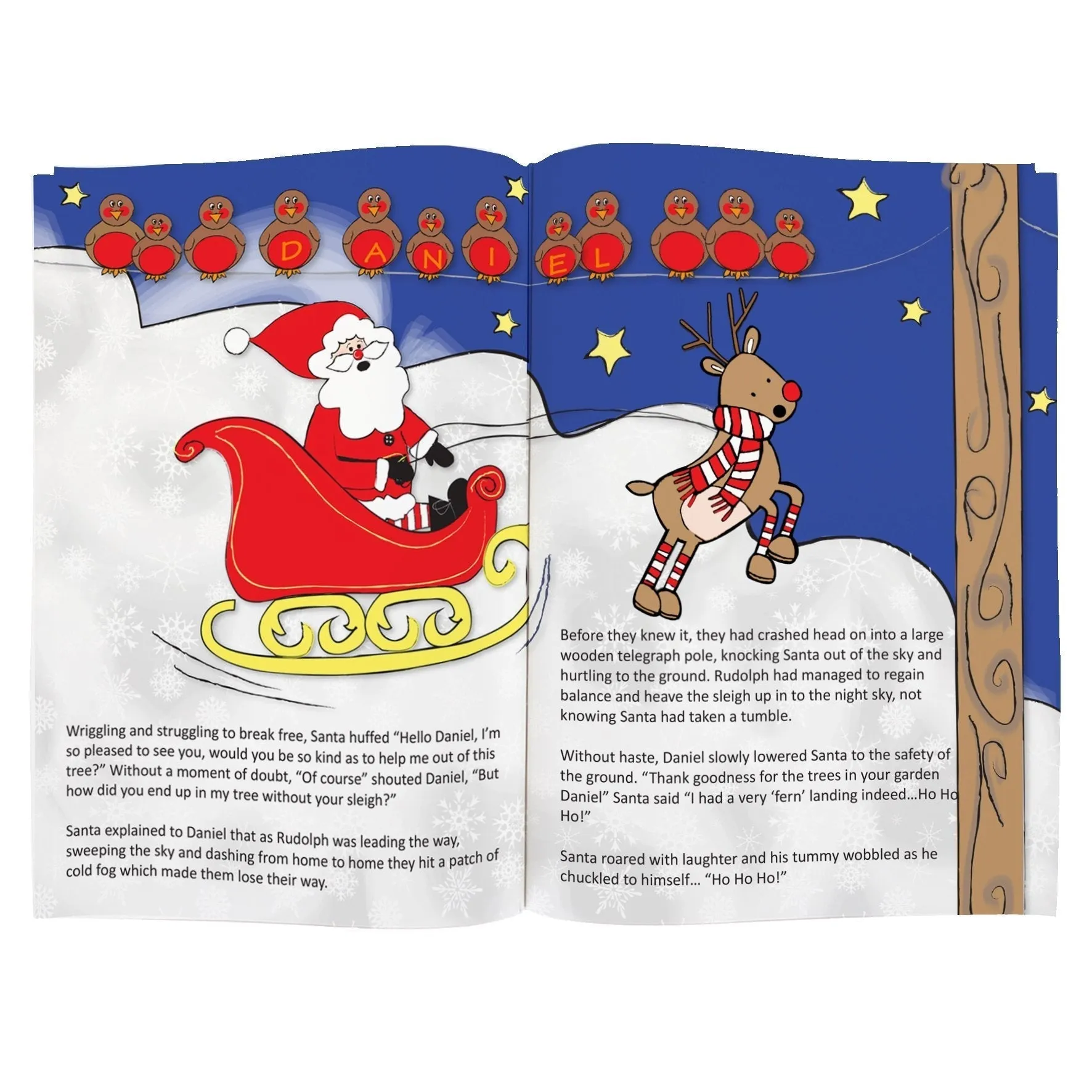 Personalised Its Christmas Elf Story Book