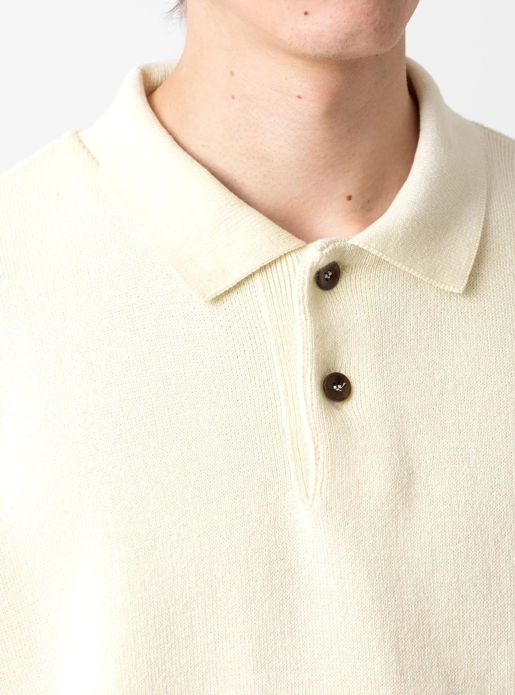 Polo Sweater Cream