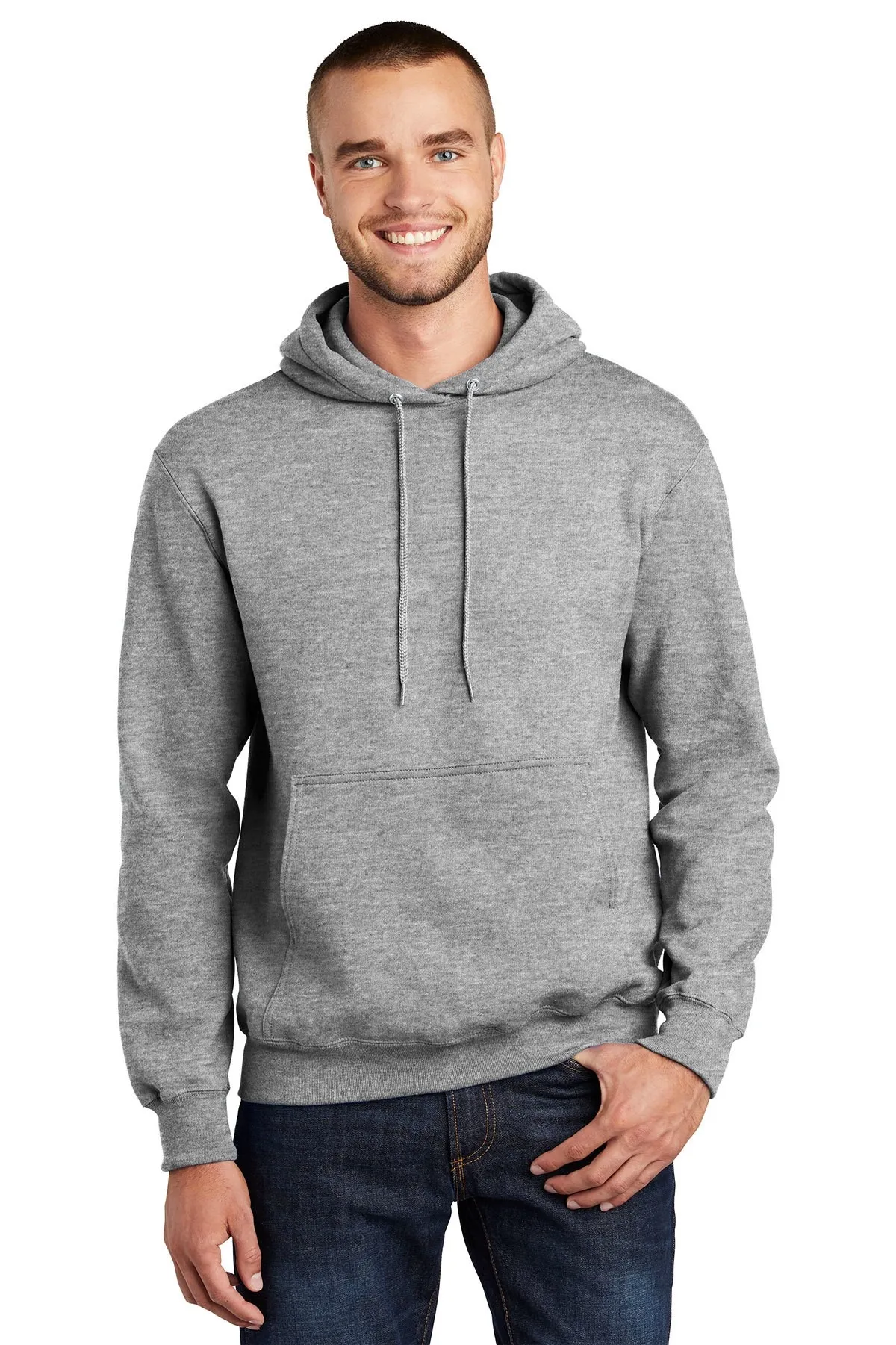 Port & Company Unisex Essential Fleece Pullover Hooded Sweatshirt #PC90H - Quinsigamond Group Order