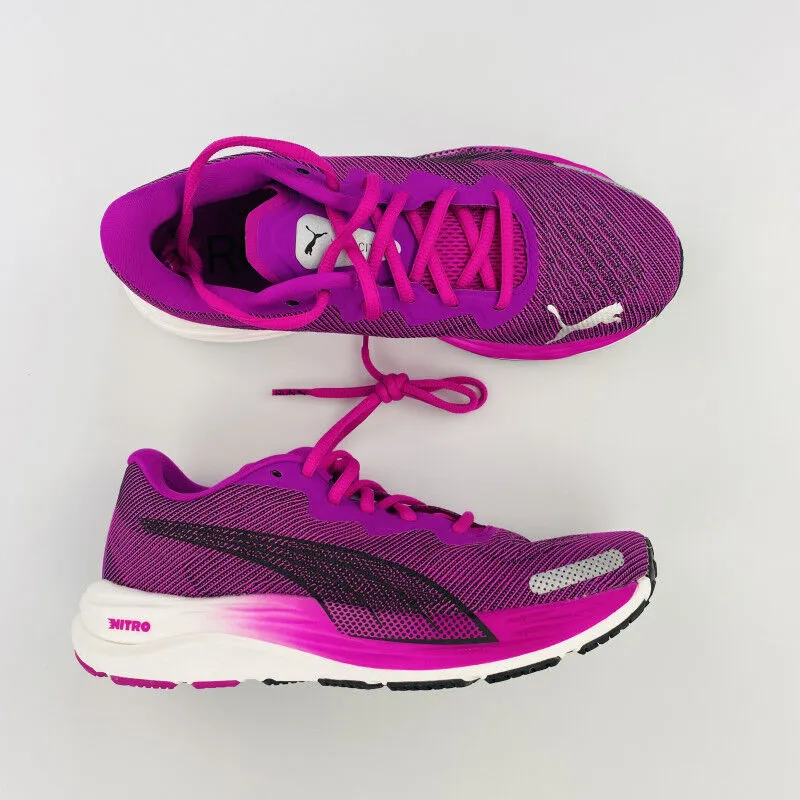 Puma Velocity Nitro 2 Wns - Second Hand Running shoes - Women's - Purple - 37.5 | Hardloop