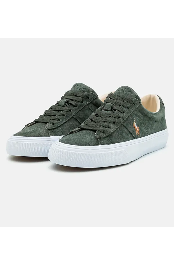 Ralph Lauren Sayer Suede Sneaker Green