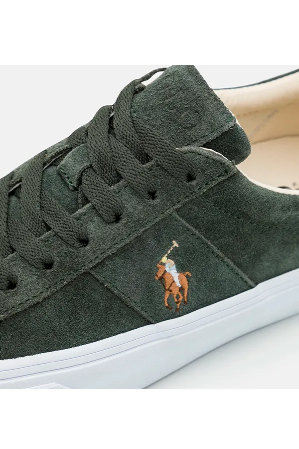 Ralph Lauren Sayer Suede Sneaker Green