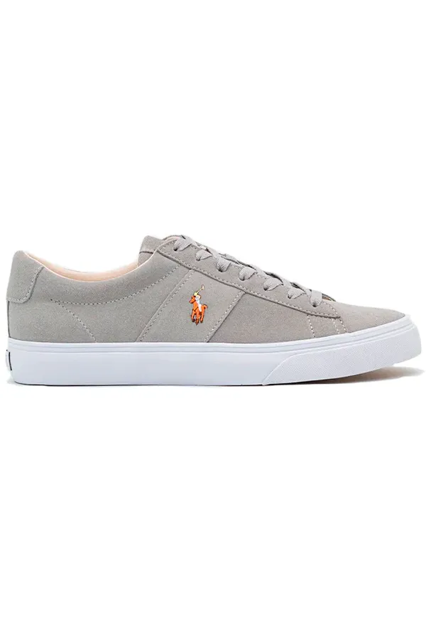 Ralph Lauren Sayer Suede Sneaker Grey