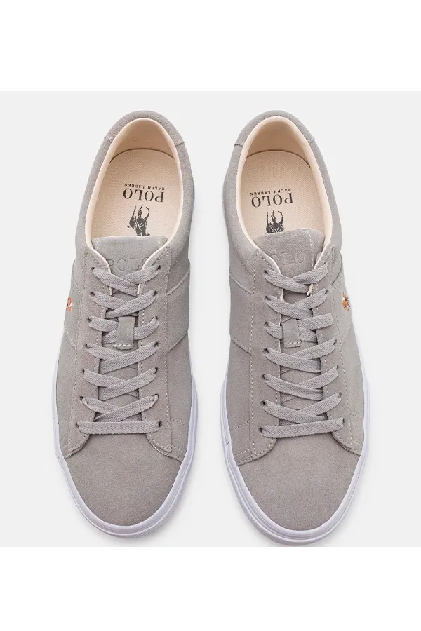 Ralph Lauren Sayer Suede Sneaker Grey