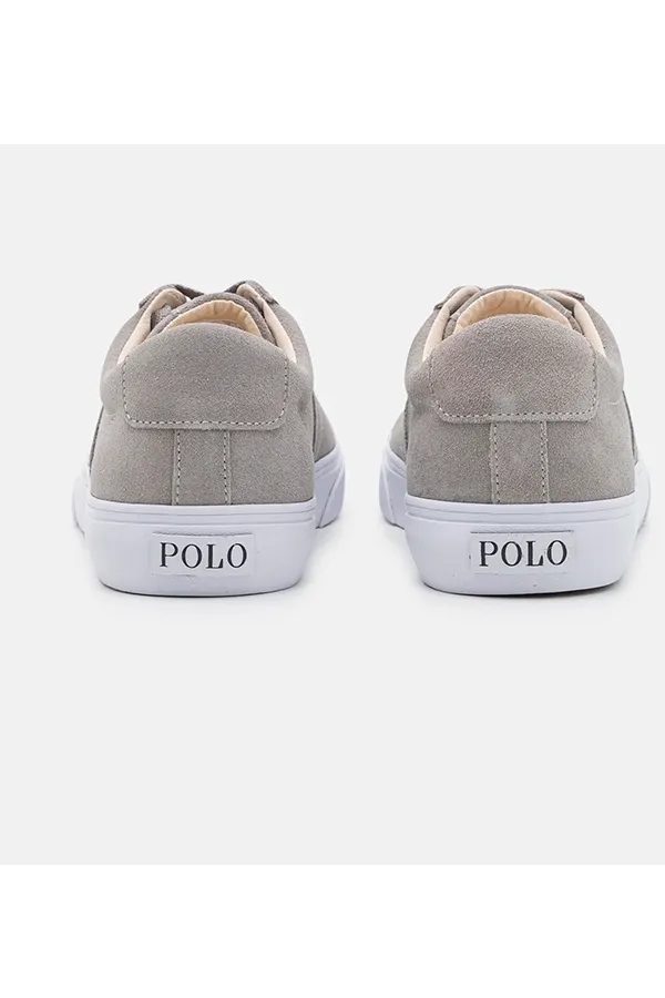 Ralph Lauren Sayer Suede Sneaker Grey