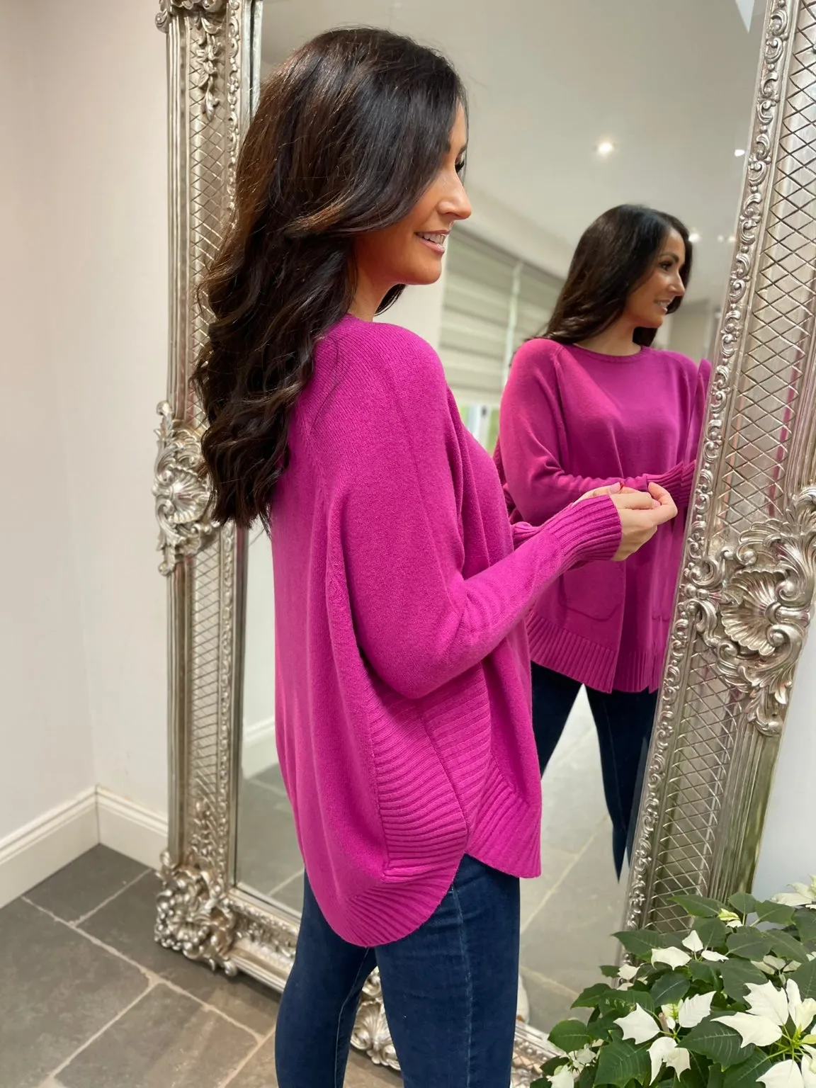 Ribbed Trim Jumper Jennifer