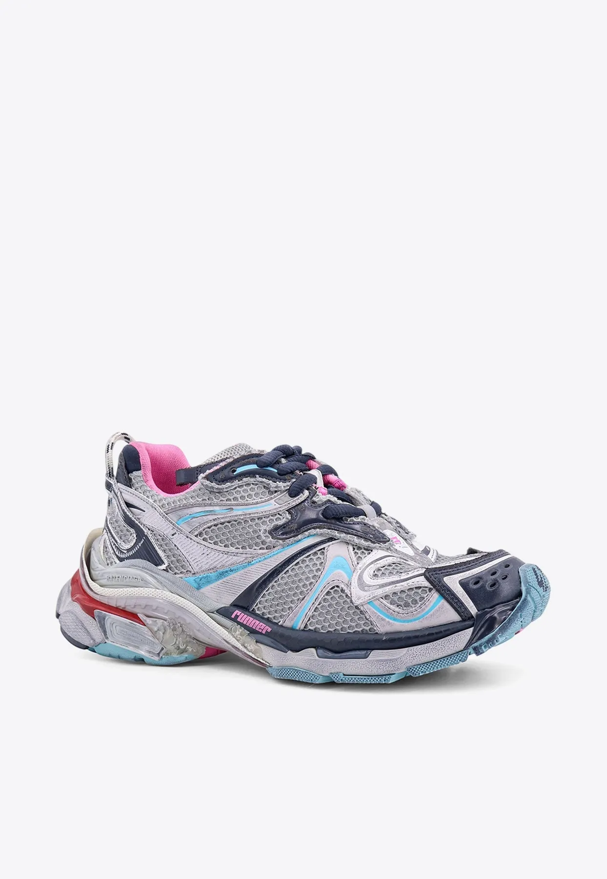 Runner 2 Mesh and Nylon Low-Top Sneakers