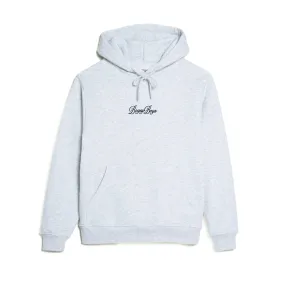 Script Hoodie - Ash Heather Grey