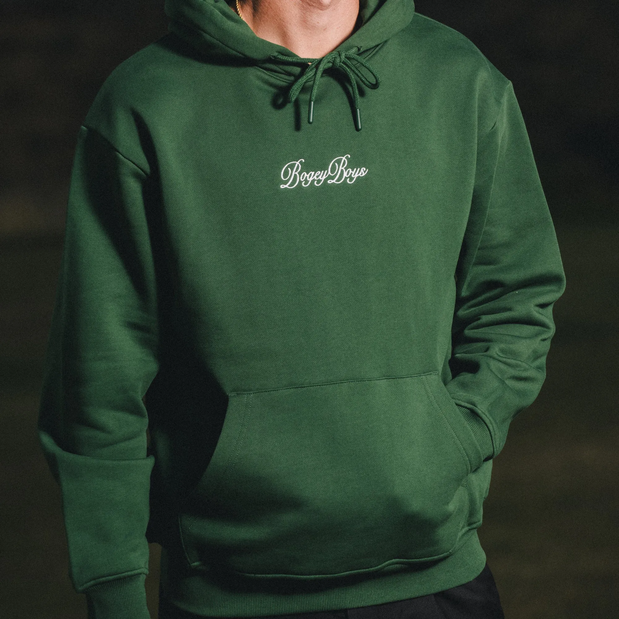 Script Hoodie - Eden Green