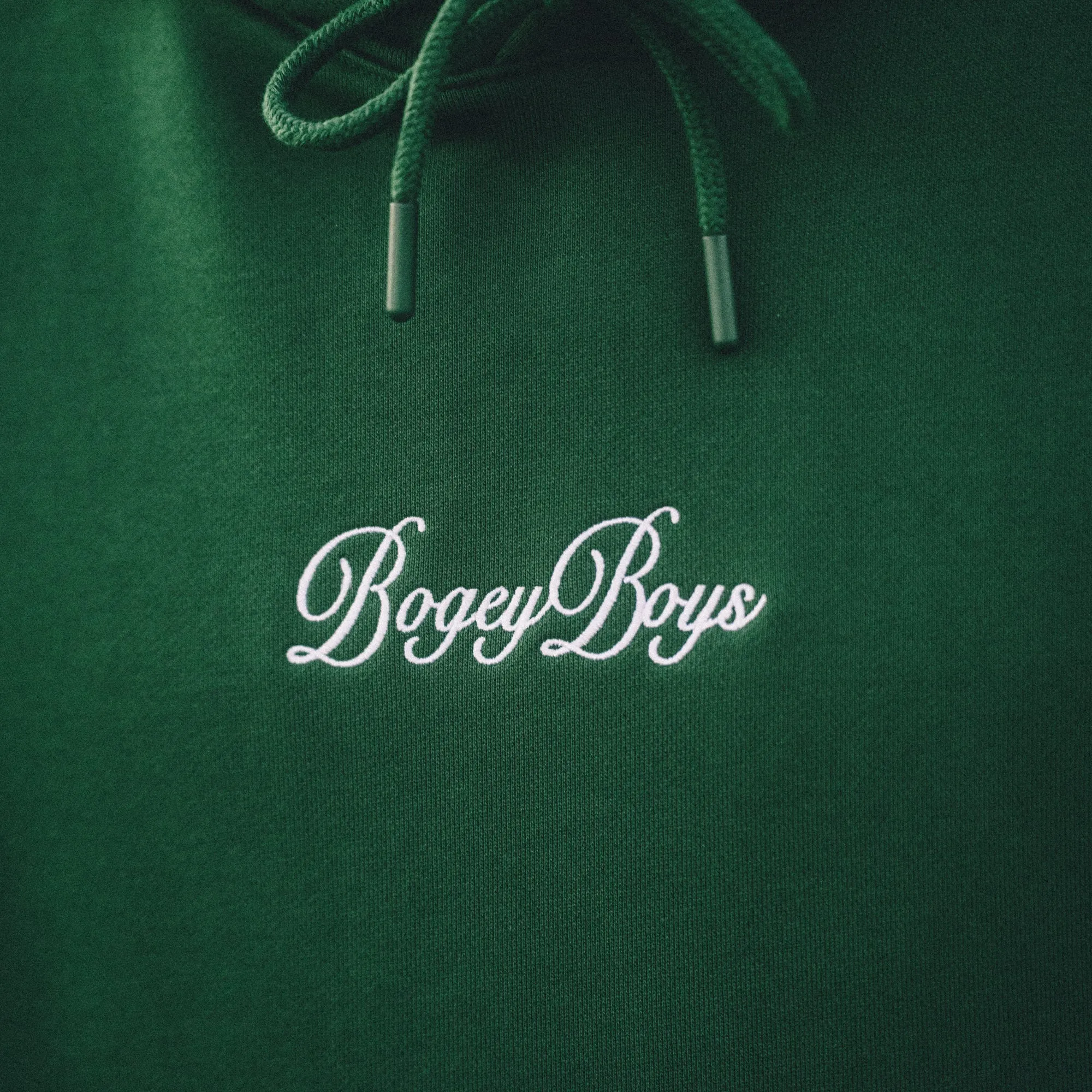 Script Hoodie - Eden Green