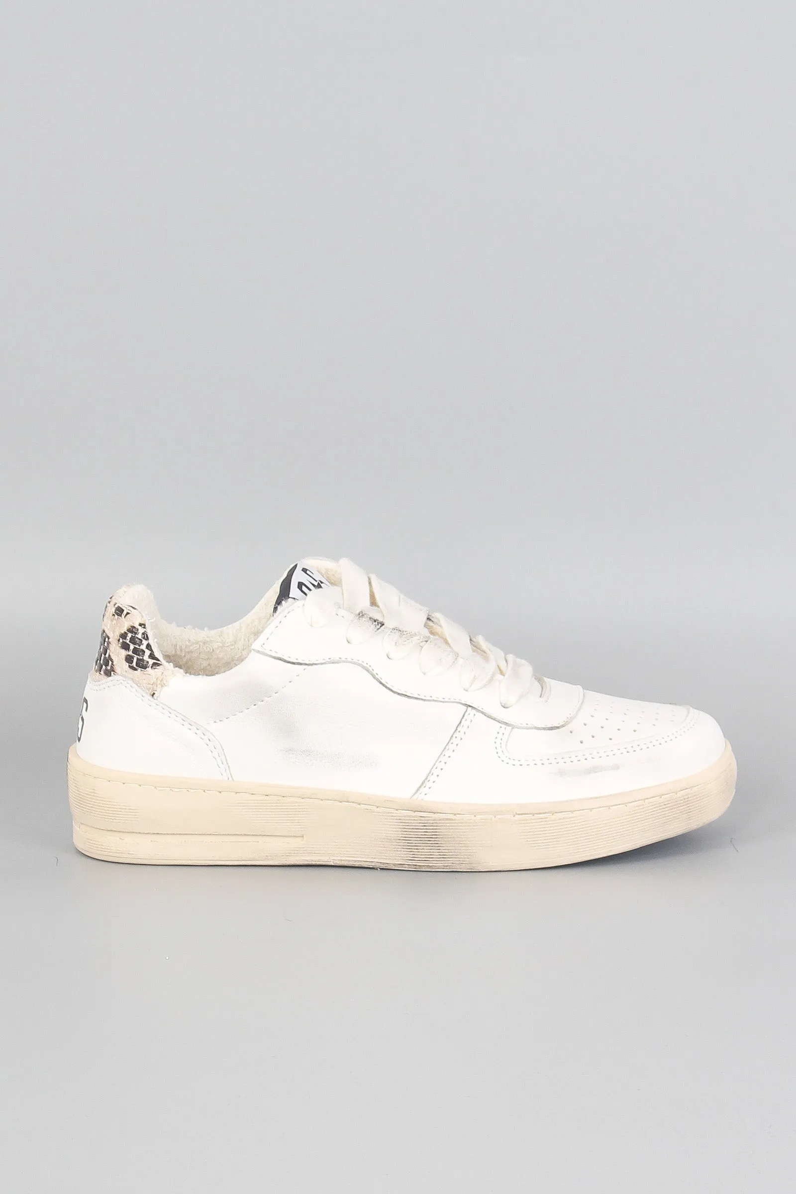 Sneaker Padel Star Rafia Bianco/leopard